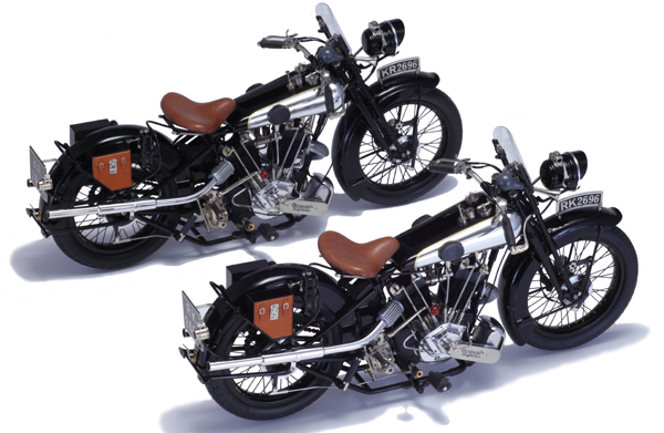 1 9の小宇宙 歴史的名車スクラッチモデル Brough Superior Ss100 1925 U K Webマガジン Axis デザインのwebメディア