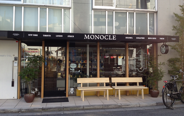ショップとラジオスタジオを併設する英国の情報誌『モノクル』の東京オフィス