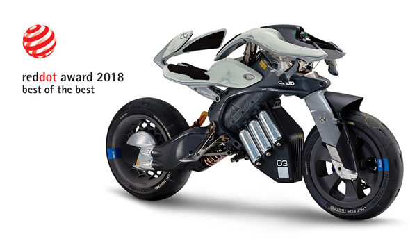 人とマシンが共響するパーソナルモビリティ ヤマハ「MOTOROiD」 Red Dot Award:デザインコンセプト2018大…