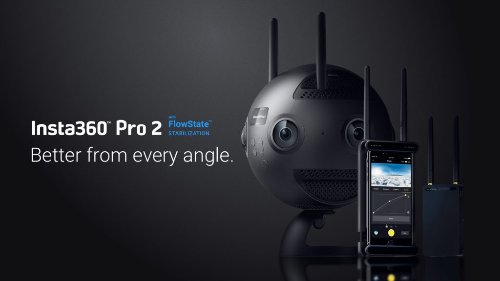 8Kで360°動画撮影できるプロ向けVRカメラ 「Insta360 Pro 2」が 8Kで360°動画撮影できるプロ向けVRカメラ 「Insta360 Pro 2」が
