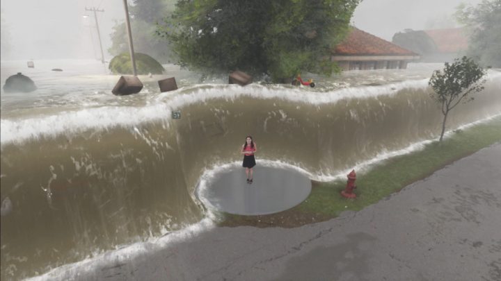 NVIDIA GPUを用いてリアルタイムで気象シミュレーション ハリケーンによる洪水の深刻さを伝える初の試み