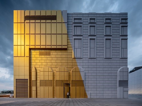 建築家集団MVRDVがソウルで手がけた「The Imprint」 周囲の建物を刻印したファサードで調和を実現