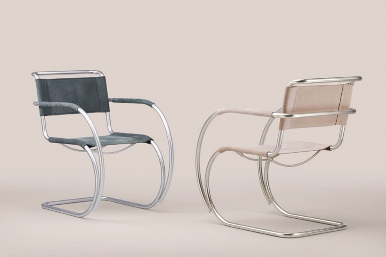 ミース・ファン・デル・ローエがデザインした名作椅子「S 533」 バウハウス100周年を記念してトーネットから限定モデルが登場 | Web