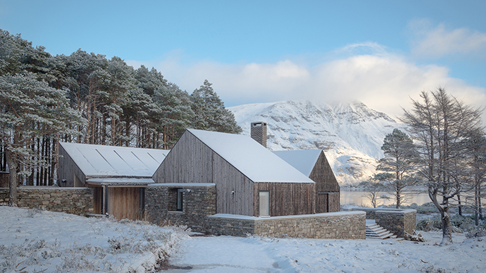 HaysomWardMiller Architectsが設計した「Lochside House」 2018 RIBA House of the Yearを獲得