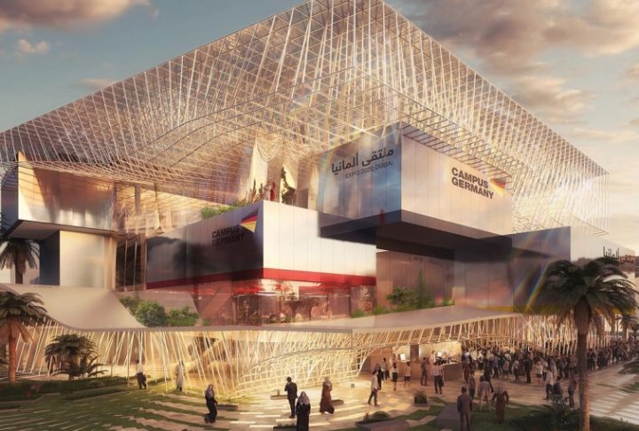 2020年ドバイ国際博覧会のドイツ館デザインコンペ 建築設計事務所LAVAの設計案が優勝