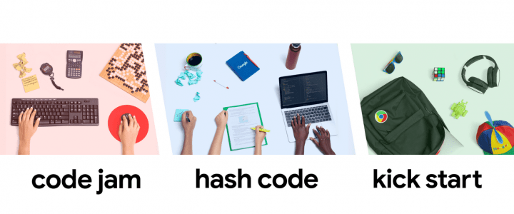 Googleのプログラミング・コンテストがエントリー受付中 「Code Jam」「Hash Code」「Kick Start」の3部門…