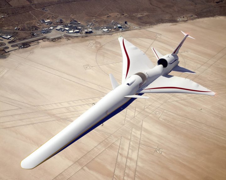 NASAがほとんど騒音のない超音速航空機 「X-59 Quiet Supersonic Technology」を開発へ