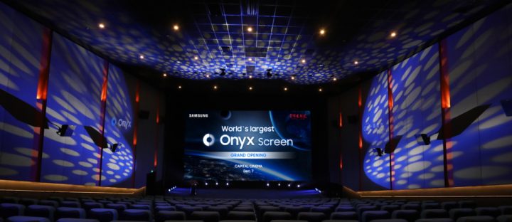 サムスン電子が全長14mのシネマLED「Onyx」を公開 これまでにない没入感の映画体験を提供