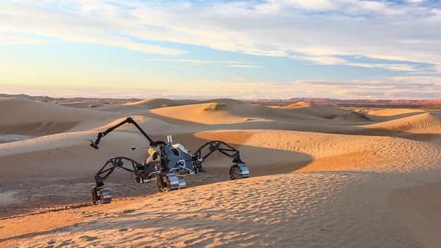 欧州宇宙機関が最大となる探査車テストを実施 モロッコのサハラ砂漠を火星として想定