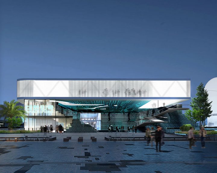 ミラノのデザインスタジオ SuperSpatial ”ごみ”でつくるドバイ国際博覧会・韓国館の設計案