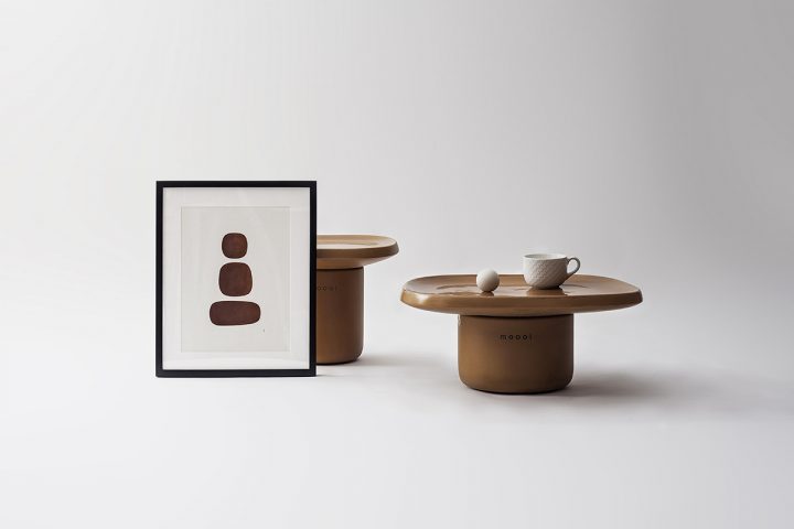 Moooiの新コレクション「Obon Tables」 Simone Bonanni Studioがテラコッタをヒントに製作