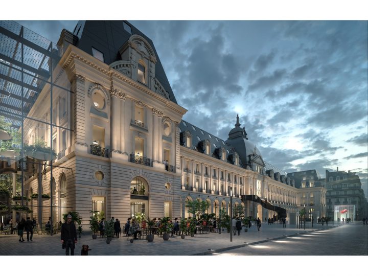 フランス・レンヌの「Palais du Commerce」 MVRDVが改修・拡張を担当 2025年の完成を目指す