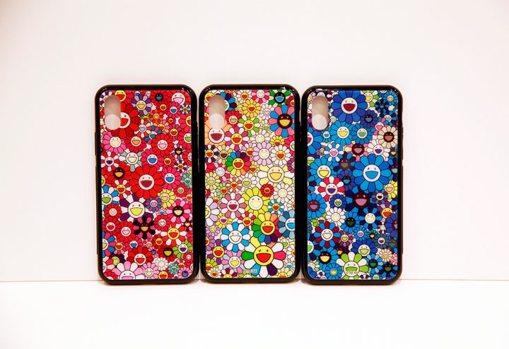 正規品 村上隆 Flower Flip Case フラワー 携帯ケース スマホ