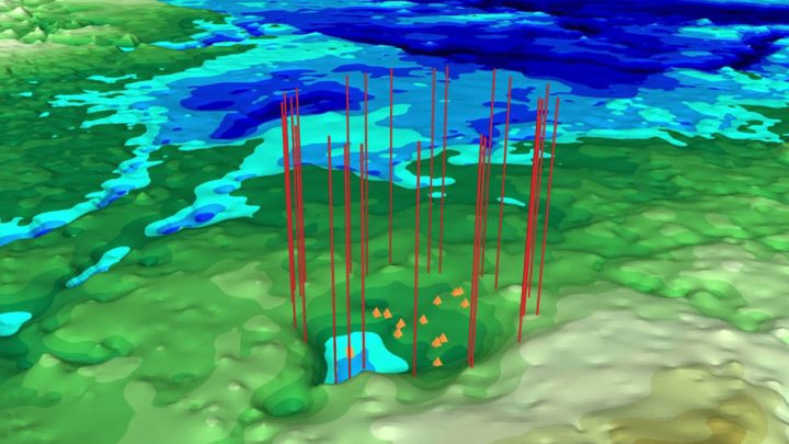 NASAがグリーンランドの氷河に眠る 2つ目の隕石衝突クレーターを発見