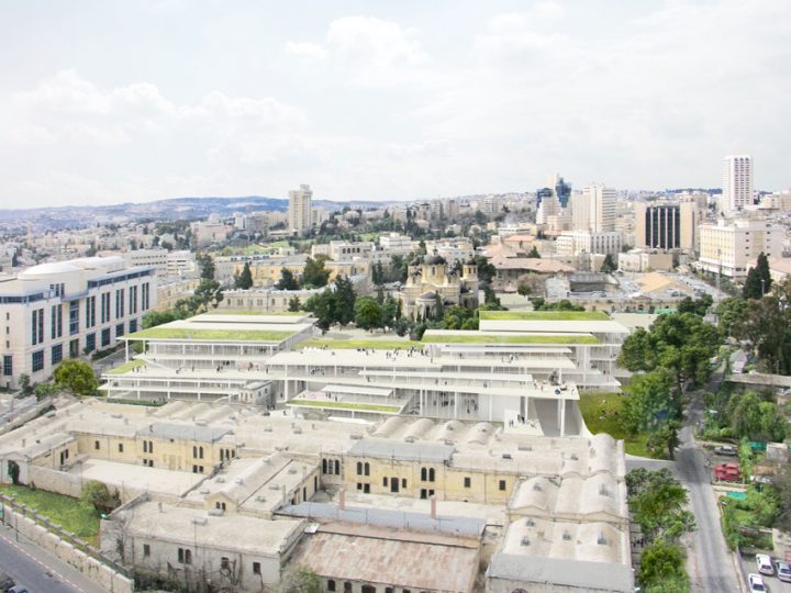 エルサレムのベツァルエル美術デザイン学院 新キャンパスの設計をSANAAが担当