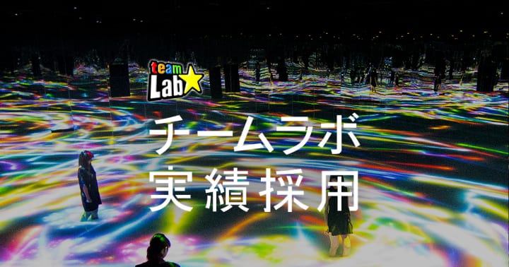 チームラボがアウトプット重視の「実績採用」を通年で実施 自己PR・志望動機を記載したエントリーシートは…