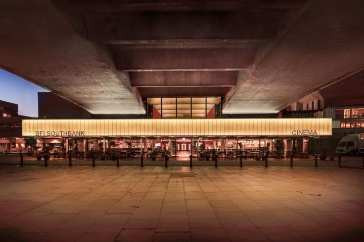 英国映画協会の複合施設「BFIサウスバンク」 ウォータールー橋の下に新しい外観とエントランスが登場