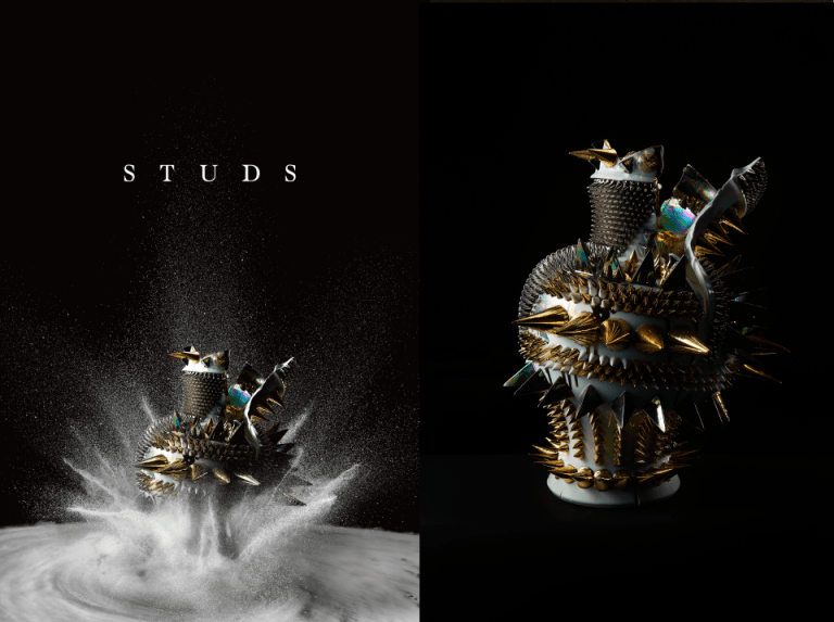 陶芸家 古賀崇洋が新作展示「STUDS」を開催
世界の常識を突き破る10人の日本人に捧げる作品を披露