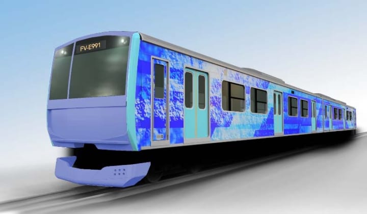 JR東日本が水素をエネルギー源とした試験車両を製作 実使用環境下での走行試験などを実施