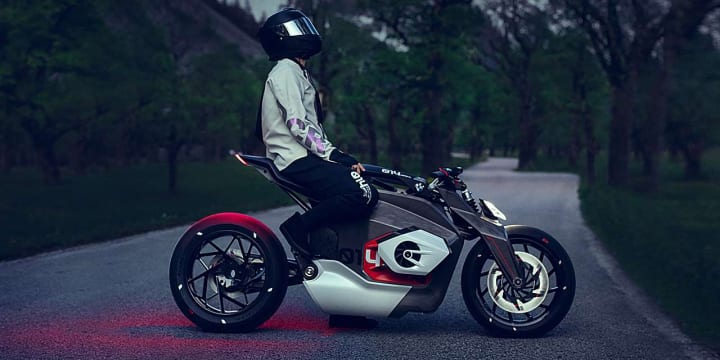 電動バイク「BMW Motorrad Vision DC Roadster」が公開 BMWモトラッド