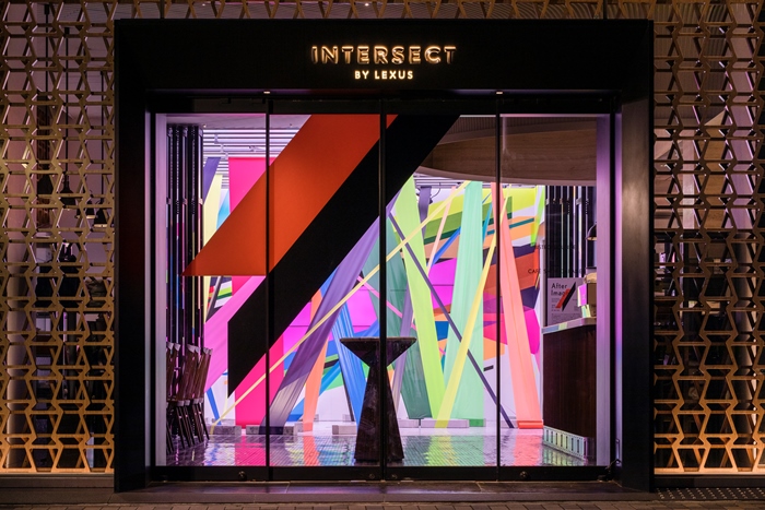 INTERSECT BY LEXUS – TOKYOで展示「After-Image」を開催 空間装飾テープブランド「HARU stuck-on d…