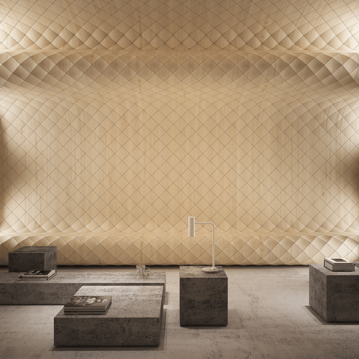Tesler + Mendelovitchによる「3D WOOD Textiles」 アパレル、建築、音響など幅広い用途をもつ柔軟な生地