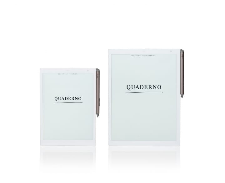 紙を超える電子ペーパー「QUADERNO」が量販店で販売開始 スマートフォンとmacOSにも対応