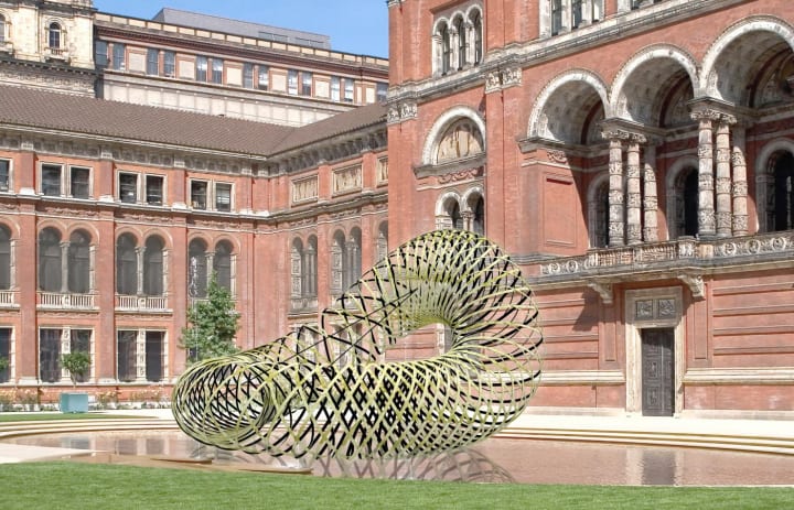 ロンドン・デザイン・フェスティバルで披露される 隈研吾「Bamboo Ring」のデザインが公開