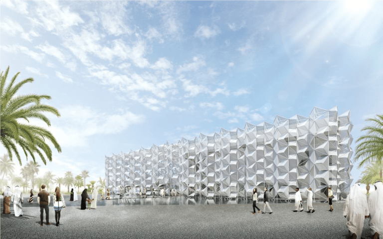 2020年ドバイ国際博覧会 日本館の起工式を挙行
永山祐子建築設計とNTTファシリティーズが設計を担当