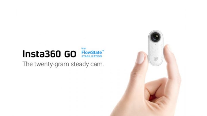 世界最小の手ブレ補正搭載カメラ「Insta360 GO」登場 どこにでも装着して決定的イベントは逃さない！？