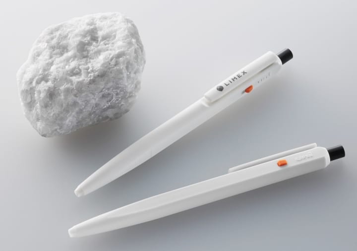 三菱鉛筆から新素材を使用した「uni LIMEX」が登場 石灰石から生まれた「減プラ」ボールペン