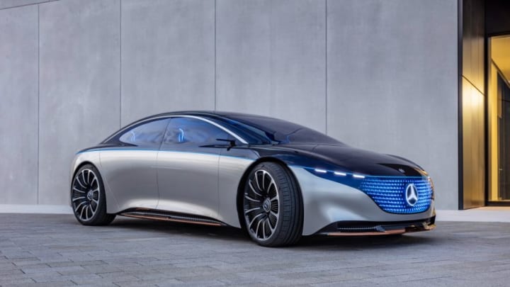 高級ヨットをイメージしたメルセデス・ベンツのコンセプトカー 「VISION EQS」が東京モーターショーで公開