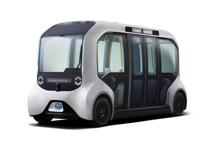 トヨタ自動車が東京オリンピック・パラリンピック仕様の Autono-MaaS専用EV「e-Palette」の詳細を公表