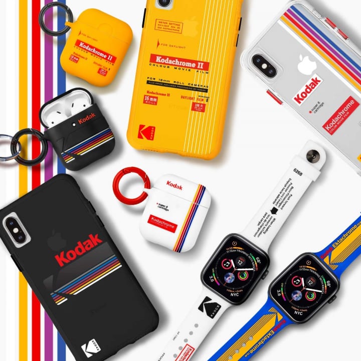 Kodak×Case-MateのiPhoneケースが登場 AirPodsケースやApple Watchバンドもラインナップ