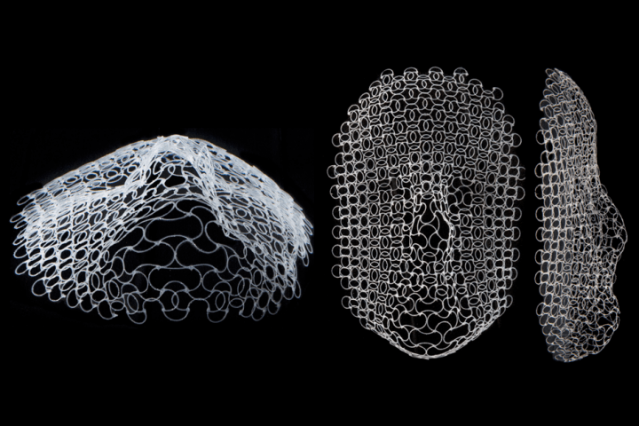 平らな構造が温度差で人間の顔に変形 Mit研究チームが3dプリントによるメッシュ構造を開発 Webマガジン Axis デザインのwebメディア