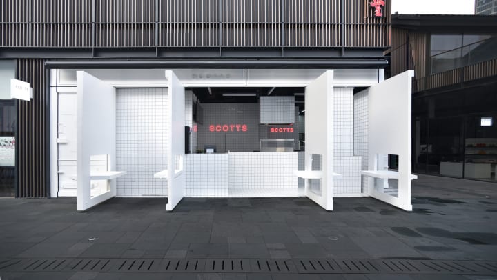 中国・成都に登場したフィッシュ＆チップス店「SCOTTS」 イギリスの伝統的なレストランを3Dスキャンして再…