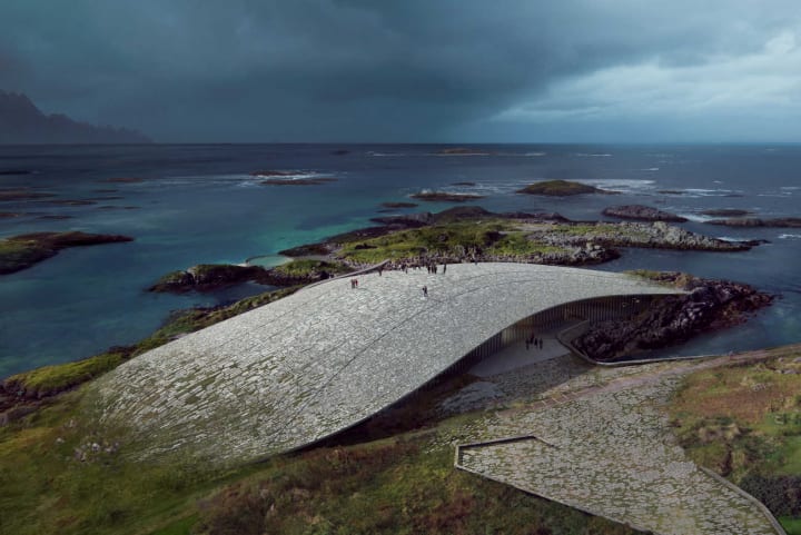 ノルウェーの北極海に面した新施設「The Whale」 Dorte Mandrupらの設計案が勝利を収める