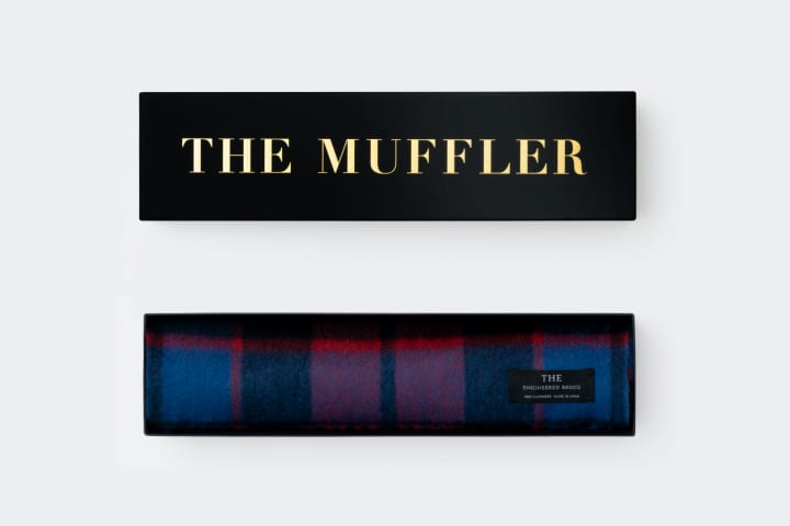 THEと呼べるマフラーにふさわしい素材を追求 無漂白のカシミアを使った「THE MUFFLER」が登場