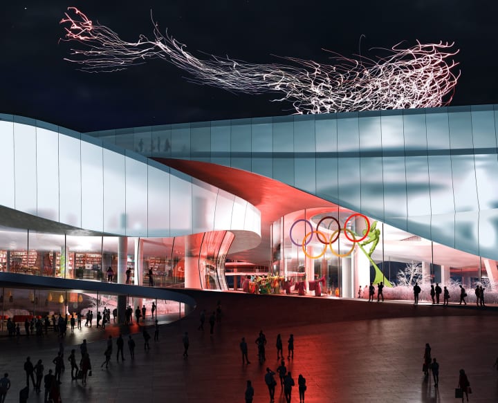 2008年北京五輪のレガシーを受け継ぐ 「冬季オリンピック博物館」の設計案をmaison hが公開