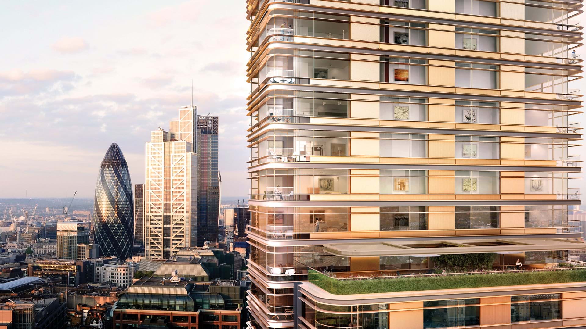 ロンドンの新しい複合施設のランドマーク「Principal Tower