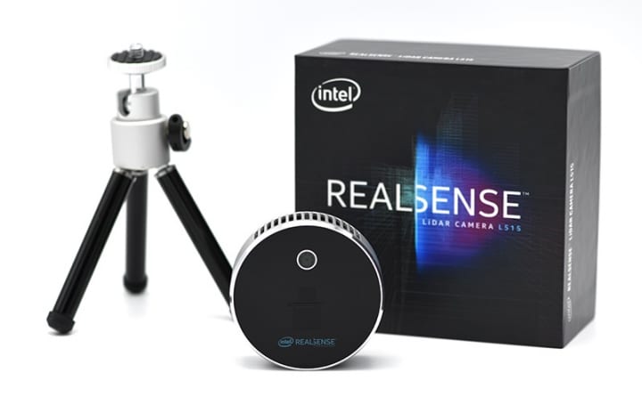 世界最小、省電力、1秒間に数百万のビット深度 インテルのデプスカメラ「Intel RealSense lidar camera L5…