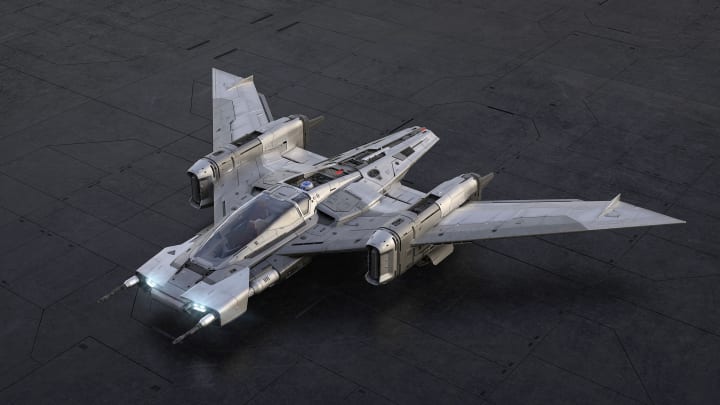 ポルシェとルーカスフィルムのデザインDNAが融合 夢の宇宙船「Tri-Wing S-91x Pegasus Starfighter」が公開