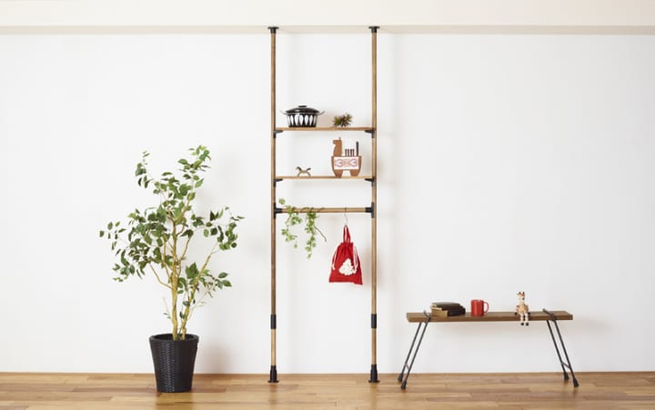 簡単に家具を作れる無限大パーツ 平安伸銅工業から「LABRICO丸棒シリーズ」が発売 | Webマガジン「AXIS」 | デザインのWebメディア