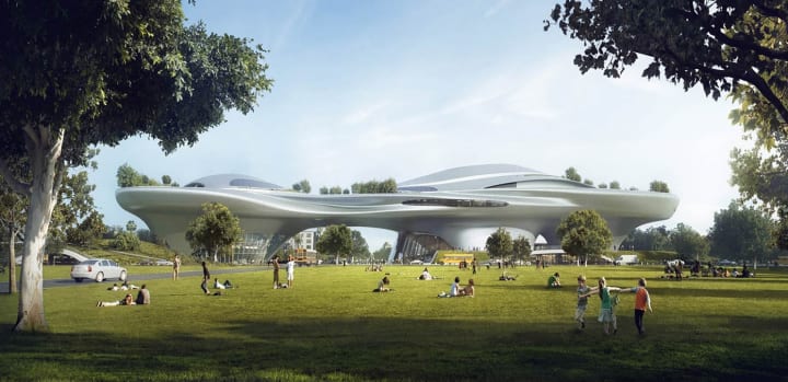 LAで「Lucas Museum of Narrative Art」の建設が進行中 MAD Architectsが手がける近未来的なデザイン