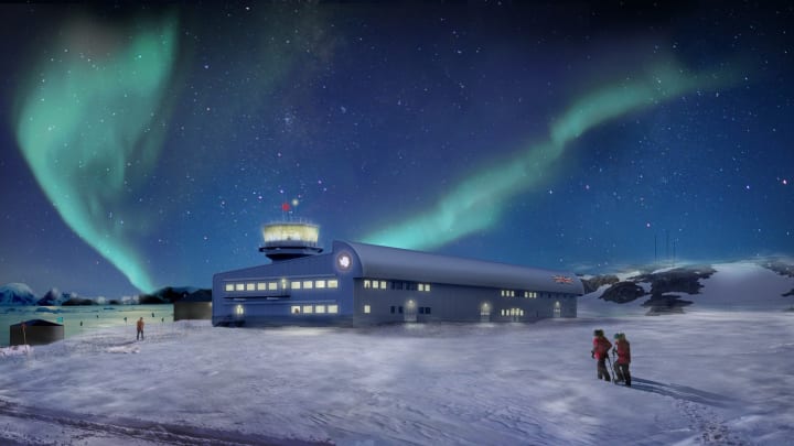 英国南極観測局がロゼラ基地を改修へ 南極の空にインスパイアされたペールブルーに Webマガジン Axis デザインのwebメディア
