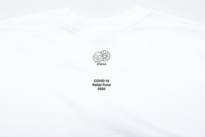 Supreme 村上隆 COVID-19 Relief Box LogoTee