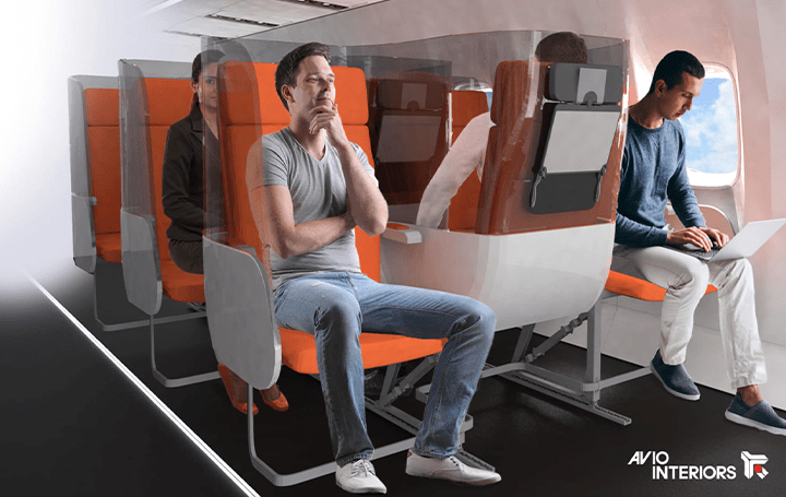 航空機の座席が独立スペースになる！？航空機シート開発社Aviointeriorsが考案する新しいシート「Janus」