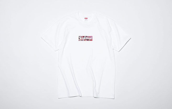 Supreme 村上隆 COVID-19 Relief Box LogoTee