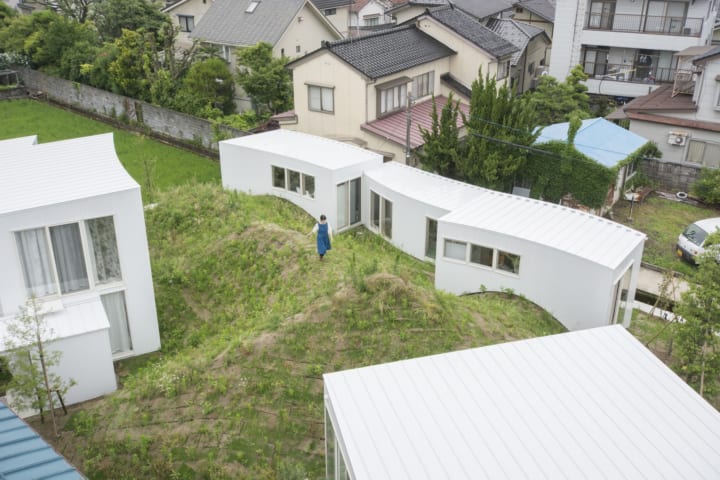 富山県の山岳地帯の敷地を活用した建築プロジェクト 共有住宅「ゾーニングする山」