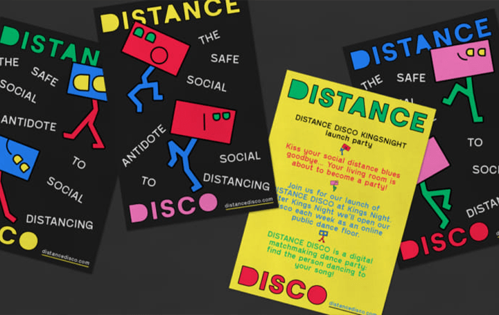 自宅で楽しむデジタルパーティー オランダデザインスタジオTINが提案「Distance Disco」